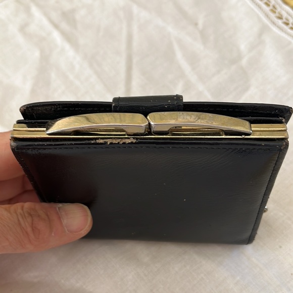 Vintage Koret wallet black leather ladies - Picture 11 of 13